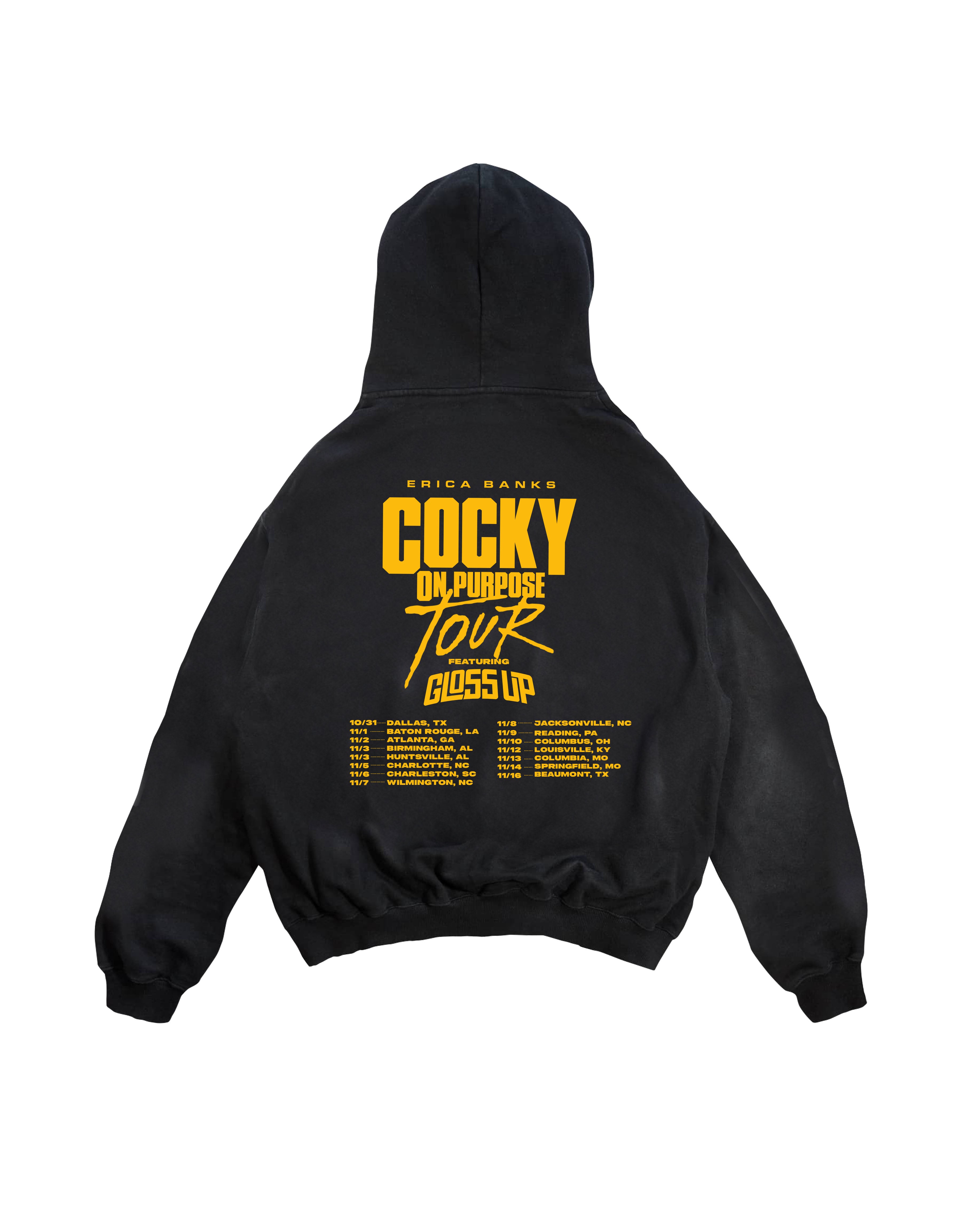 Cocky On Purpose Tour Hoodie