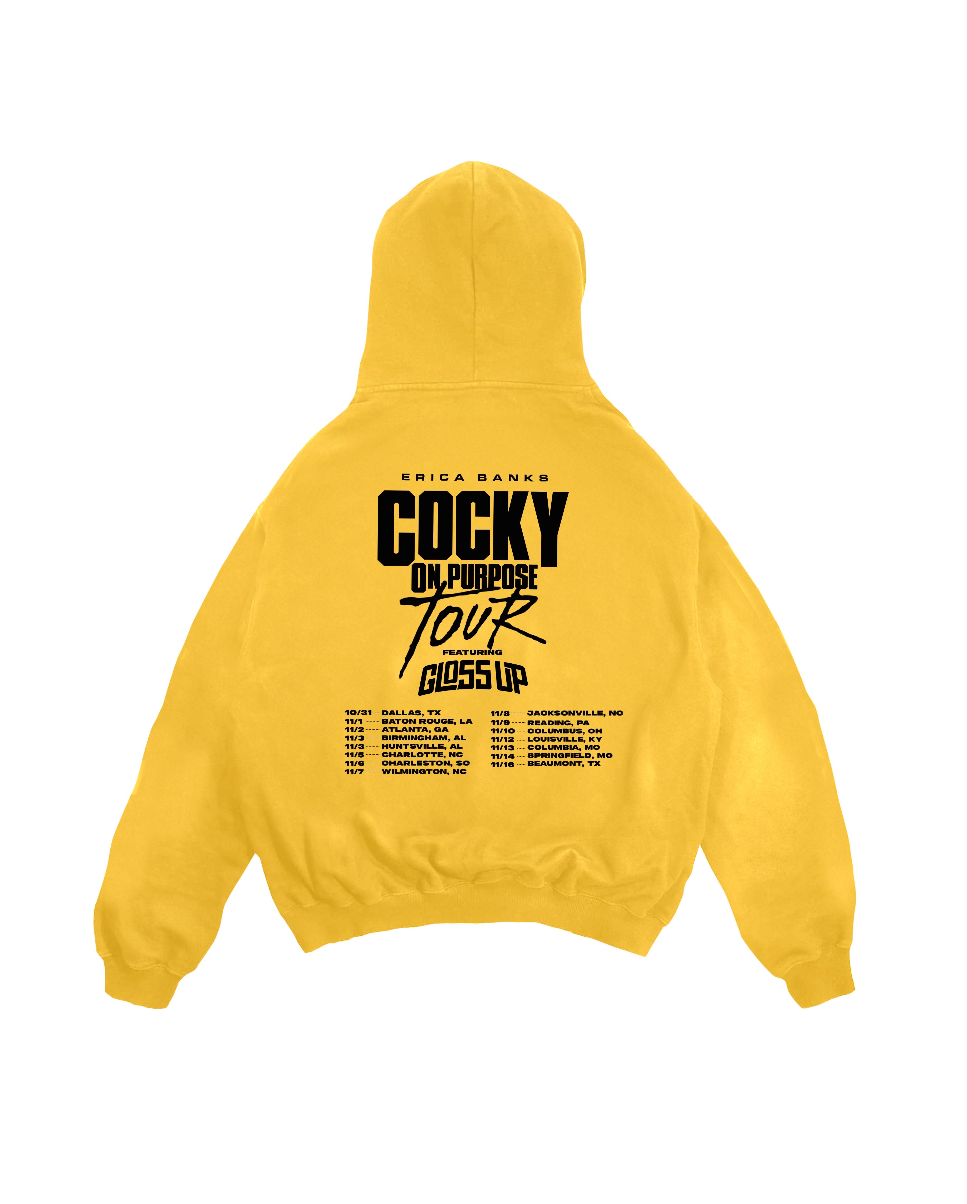 Cocky On Purpose Tour Hoodie